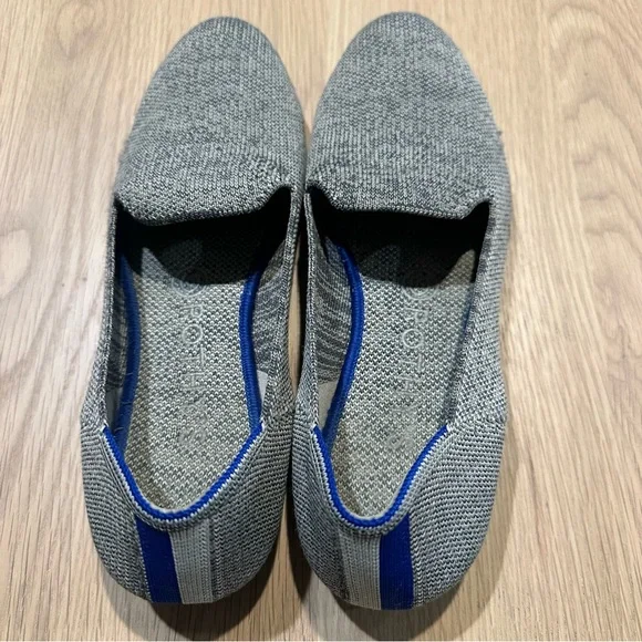 Rothy’s The Loafer Flats Gray Knit 7.5 - Picture 4 of 7